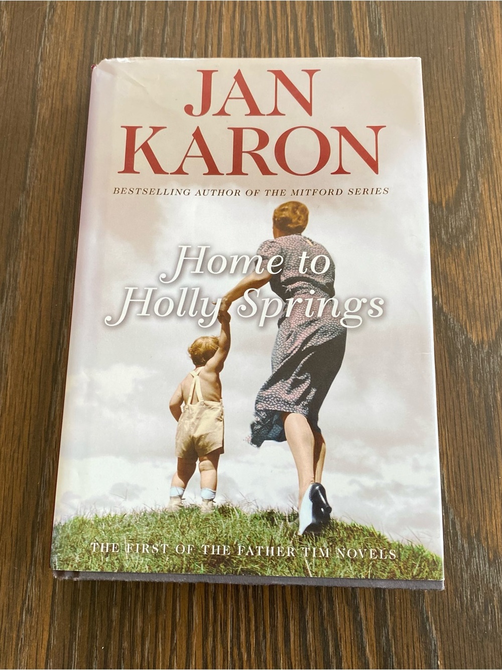 Jan Karon Home to Holly Springs Coffee Table Book - Cream/Red